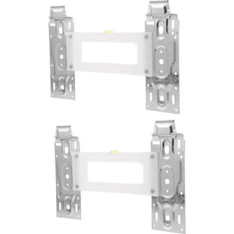 Soporte de pared universal para aire acondicionado (juego de 2), compatible con unidades interiores y que ahorra espacio. (1/5)
