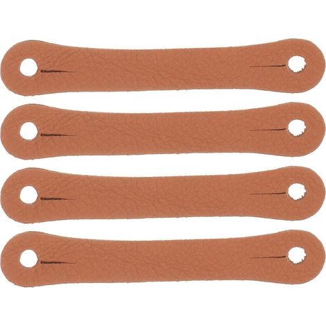 Lot de 4 sangles de contrôle pour baguettes de batterie, clips de contrôle pour l'entraînement des batteurs, accessoires pour baguettes.-9.70X1.70X0.20CM