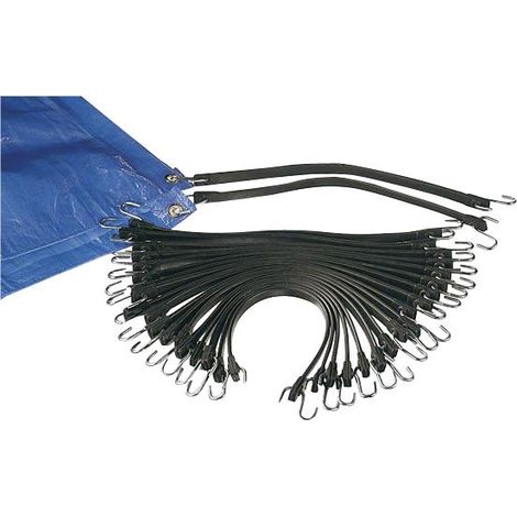 Tarpaulin tensioners, 20 pieces for tarpaulins