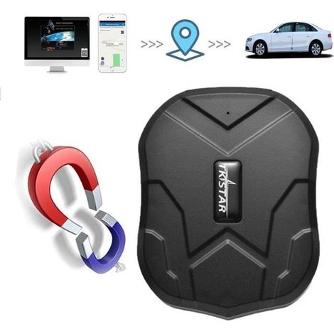 XCSOURCE® GPS Tracker Voiture en Temps Réel Localisateur GPS-GSM-GPRS-SMS Traceur Antivol Voiture Moto Vélo (PS110) (1/4)