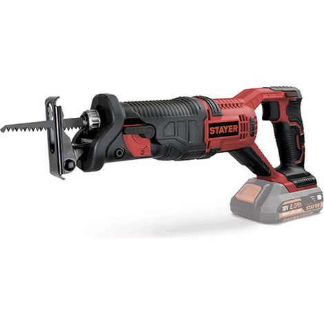 STAYER SS L20 Seghetto Alternativo a Batteria 18 V 2 Ah