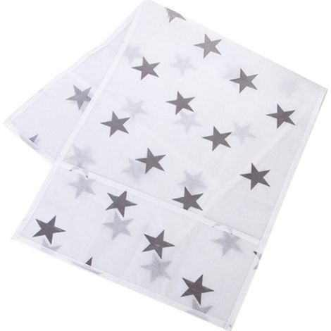 Housse De Protection En Tissu Non Tissé Pour Micro-ondes - Couverture Anti-poussière Réutilisable Et Lavable - Accessoire De Cuisine Décoratif - Lot De 1 (1/2)