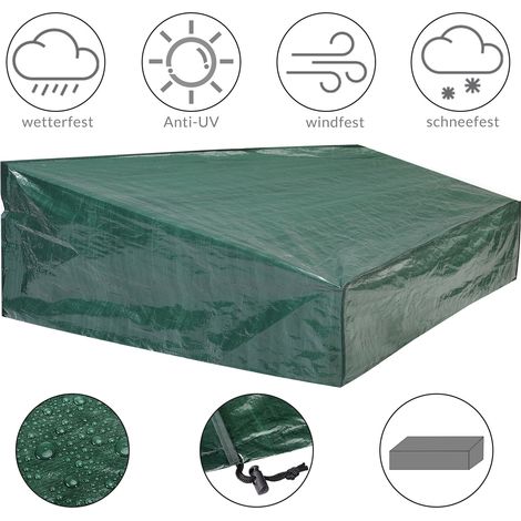 Kingsleeve Garden Furniture Cover PE Water-repellent Weatherproof Covering (1/5)
