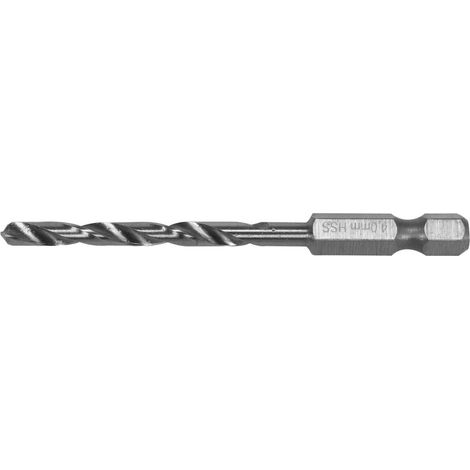 Broca metálica HSS 6542 4,0 mm hexagonal YT-44866 yato (1/4)