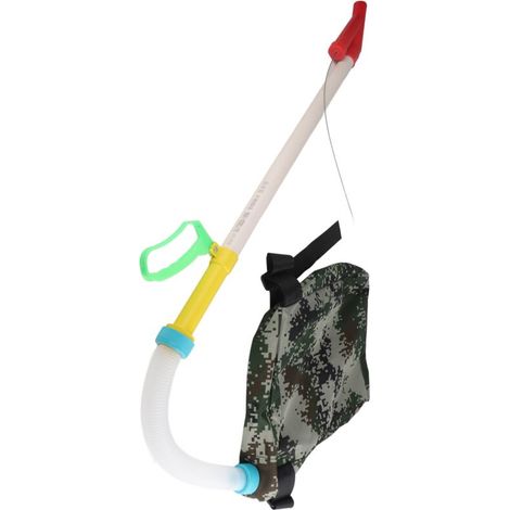 Planteur de haricots Épandeur d'engrais manuel à poignée flexible avec sac pour ferme Maïs Légumes Canne à sucre Arbres fruitiers (1/4)