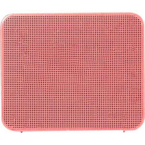 Enceinte Bluetooth sans fil HiFi stéréo avec basses profondes, mini enceinte portable multifonctionnelle rose pour les voyages et la maison (1/5)