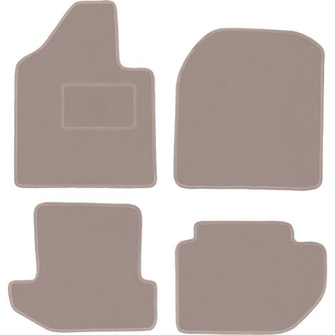 Tappetini in velluto beige per: Suzuki Samurai off-road (1981-1998) (1/5)