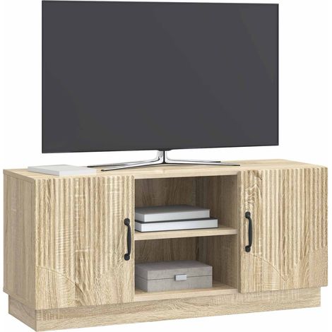 Maison Exclusive - TV-Schränk Sonoma-Eiche 102 x 34,5 x 47 cm Hol