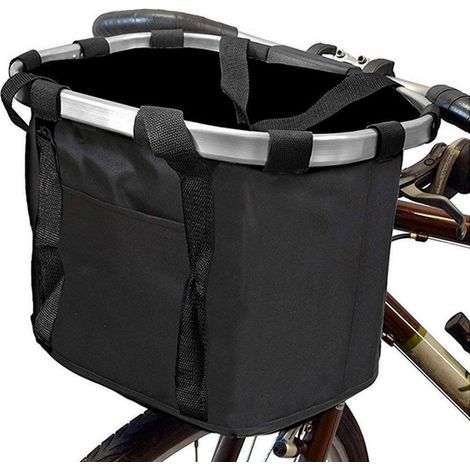 Fahrradtaschen für Hunde – Fahrradtaschen – Biegsam – 34 × 26 × 25 cm – Fahrradtaschen für Hunde – Fahrradtaschen zur Führung – Einfache Installation (1/2)