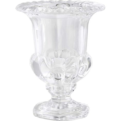 Grande urne décorative en Verre, Vase de Centre de Table pour Mariage, événement, Mesure 22,9 cm de Haut et 17,8 cm de diamètre (1/5)