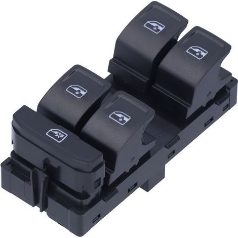 Interruptor de elevalunas eléctrico negro – Repuesto para Seat León 2020 – Respuesta rápida y fácil instalación – Fabricado en ABS y metal duraderos. (1/5)
