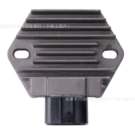 Motorcycle spare parts: Rectifier and voltage regulator for Honda TRX350 400 (solid shaft). (1/3)
