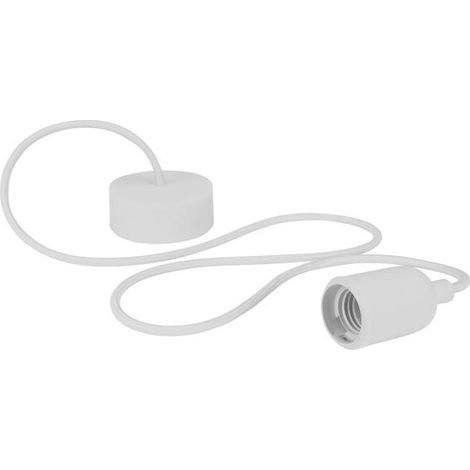 Lámpara de suspensión de diseño en cuerda - Blanco