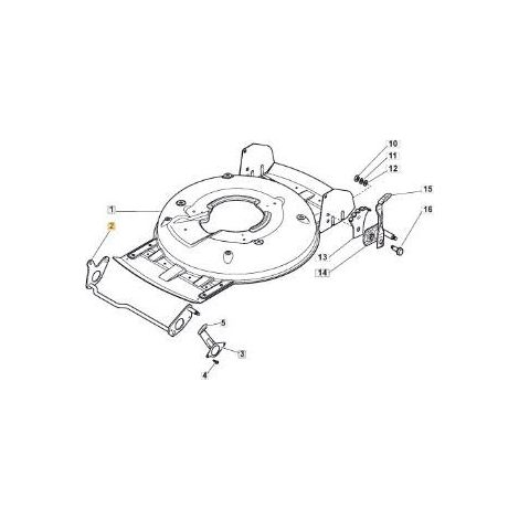 VORDERRADACHSE ZNB MC LAM. 50 ORIGINAL STIGA – 381002849/0
