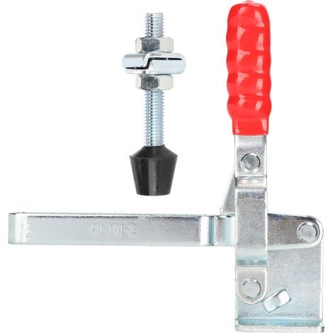 Pince à Bascule à Dégagement Rapide Fixation Verticale Outil à Main Antidérapant en Métal GTY CS MP GH 101 E pour le Travail de la Machine de Menuisier du Bois, Soudage,Fixation (1/5)
