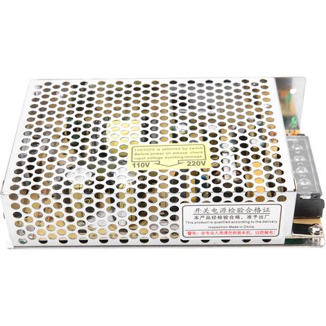 Alimentation à découpage S-50-24 24 V 50,4 W CC pour la surveillance de sécurité, 2,1 A (1/5)