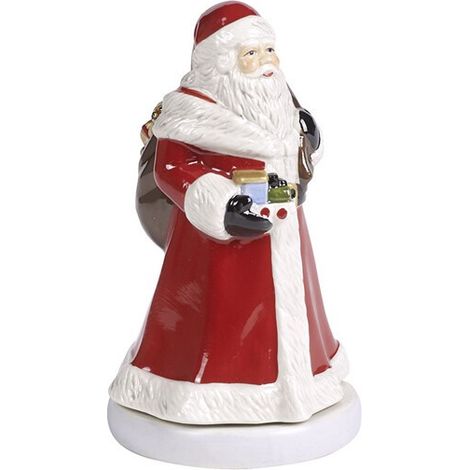 Spieluhr, Figur Weihnachtsmann Nostalgische Melodie Villeroy & Boch
