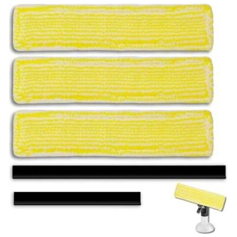 Ersatzteile für Kärcher Fenstersauger, Hochleistungs-Ersatzreinigungspads und Ersatzlippen für Wv2 und Wv5 (1/5)