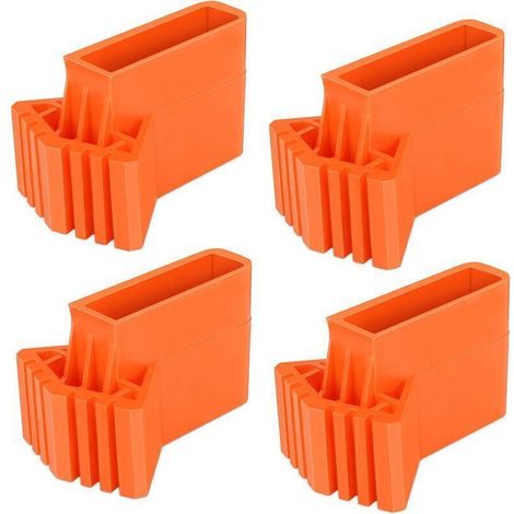 4 Pièces Couvre-Pieds D'échelle.Pieds D'escalier Antidérapants en PVC pour Escaliers Revêtements en Caoutchouc Antidérapants. Coussin de Protection D'échelle pour échelles Télescopiques.etc (1/4)