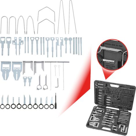 KS Tools Coffret de montage/démontage pour autoradio, 52 pcs. (1/5)