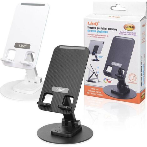 Appui Universal Structural Pieghevole 360° Par Tablet Smartphone Hd2769
