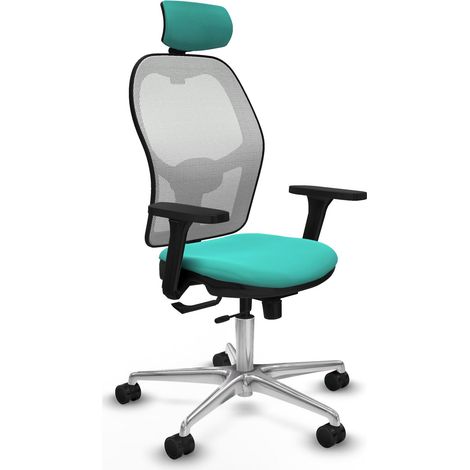 Silla de oficina piqueras y crespo Jorquera menta cómoda funcional (1/2)
