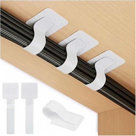 Self Adhesive Cable Ties for Under Desk