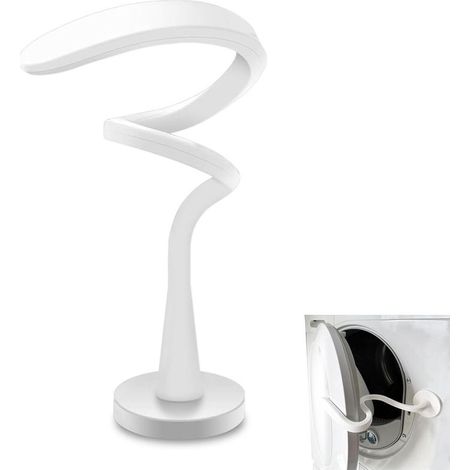 supports de porte pour machine à laver, chargement frontal, pour appareil photo de bébé, machine à laver, téléphone portable (blanc)