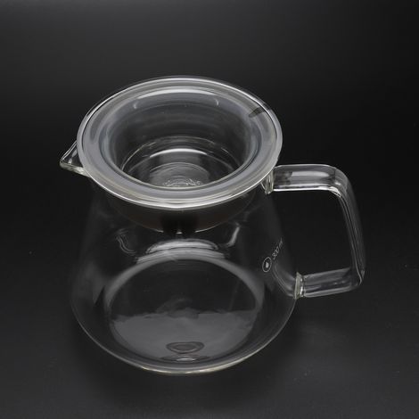 Cafetière à filtre en verre, 300 ml, idéale pour la maison, le bureau, un café ou un magasin. (1/5)