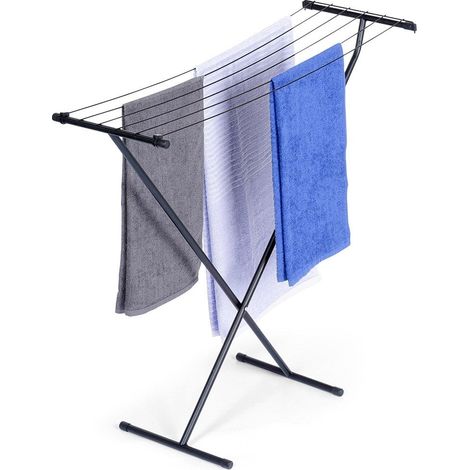 Tendedero plegable y resistente a la intemperie para ropa