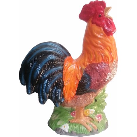 PROGARDEN gallo jardin sonido , Gallo jardin con sonidoMarca Progarden -Material: polystone Ideal para decorar tu jardin, dandole un toque de realidad con el sonido del gal