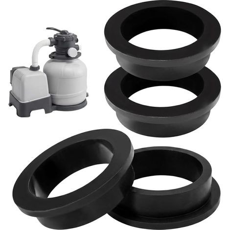 Set of 4 O-Rings Shaped 11228 for 26331EH 26331CA 26323EH 26323CA 26337EH, Durable Replacement Pool Sand Filter Pump Seal for Swimming Pool Sand Filter Pump (1/5)