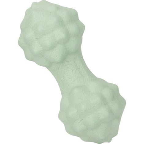 Balle de massage en forme de cacahuète, multidirectionnelle, ergonomique, douce, double crosse, pour réduire le stress, verte (1/5)