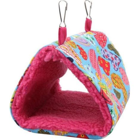 Hamac Nid D Oiseau - 17x11x13 cm - 100% Coton - Pour Lapins Hamsters Chinchillas Furets - 1 Pièce (1/5)
