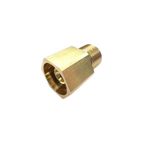 Adaptateur Laiton Easylock TR22 IG Vers M22x1,5 AG Pour Nettoyeur Haute Pression HD HDS Raccord Pistolet (1/4)