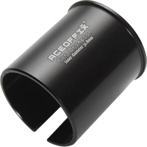 Tige de selle de vélo en alliage pour vélo pliable Brompton adaptateur de tige de selle de vélo léger manchon réducteur diamètre 349 à 318