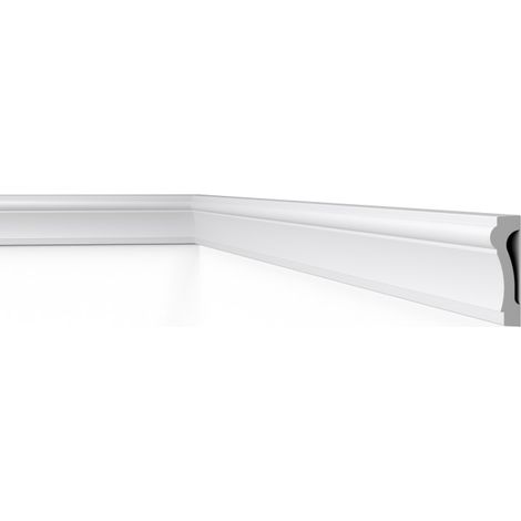 WL6 WALLSTYL Cimaise Polystyrène HD Noël & Marquet 75 x 22 x 2000 - 1 pièce (1/8)