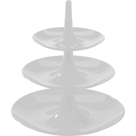 Koziol Patera Babell L support à dessert blanc 31.4 cm
