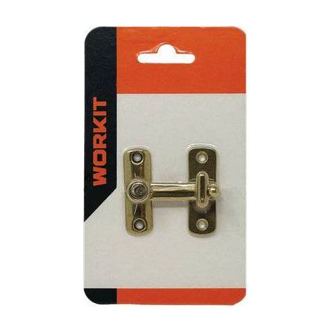2,0 x TAVELLINO A SCATTO OTTONE LUCIDO SELF WORKIT
