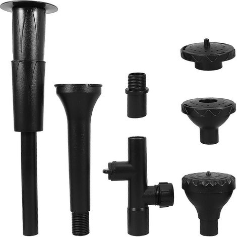 Fish Tank Pond Pump Fountain Nozzle Kit Submersible Water Pump Replacement Adapters For Aquariums Garden Ponds Outdoor Water Features (1/3)