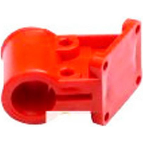 Soporte Protector Rojo Para Tubo Ø 26 mm  Ref 228502