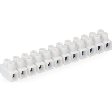 REGLETA DE CONEXION DE 2.5mm a 4mm HOMOLOGADA BLANCA (RETRACTILADA) EDM (1/2)