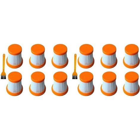 12 filtres à particules efficaces pour aspirateur portatif Rowenta ZR009009 X-Touch AC9736 AC9736WO AM0 XTOUCH - Pièces de rechange (1/5)