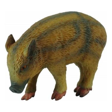 Un maialino che mangia