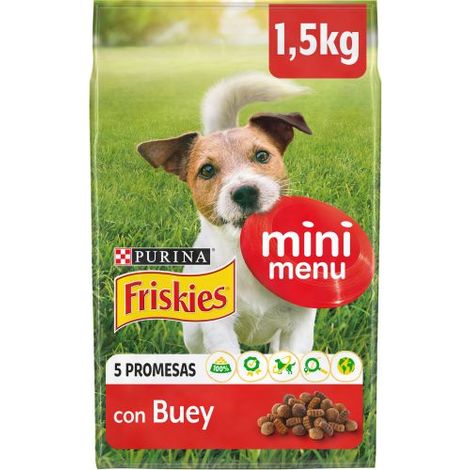 COMIDA PERROS MINI FRISKIES BUE 1,5 KG.
