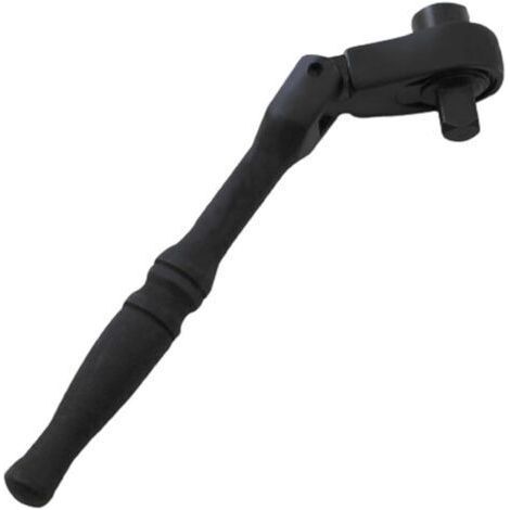 Compact Ratchet Wrench Set with 6 Rotating Head Bits for Auto Repair and Tight Spaces Ratchet Wrench with Socket Bit (1/5)