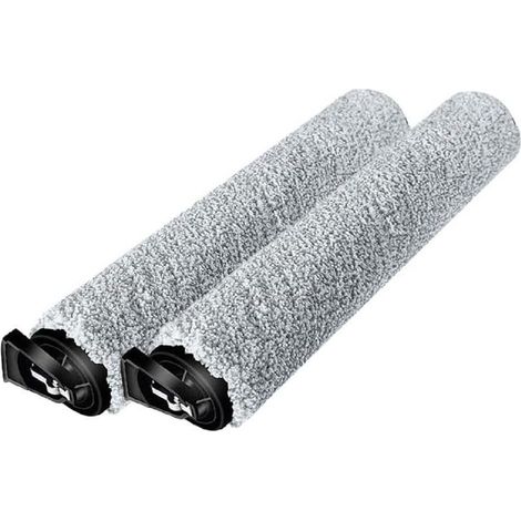 2 Pièces Remplacement pour Eureka FC9 Brosse Principale Machine À Laver Robot Aspirateur Têtes Brosse Résistantes À l'usure Accessoire pour Aspirateur Couvercle D'extrémité du (1/5)