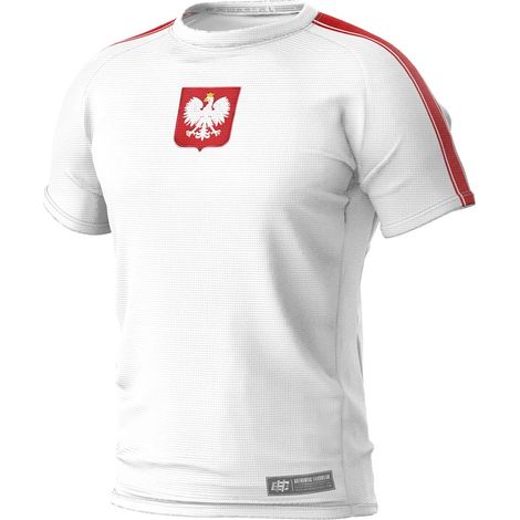 Maglia tecnica da uomo Polonia 2024 3XL rossa