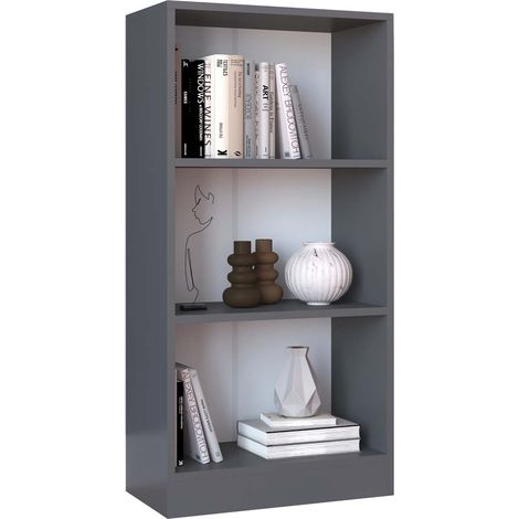 Holz Regal Bücher Bücherregal Dilos M 3f (1/3)