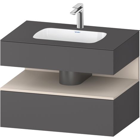 Duravit Collection One lavabo à encastrer avec meuble sous-vasque (1/2)